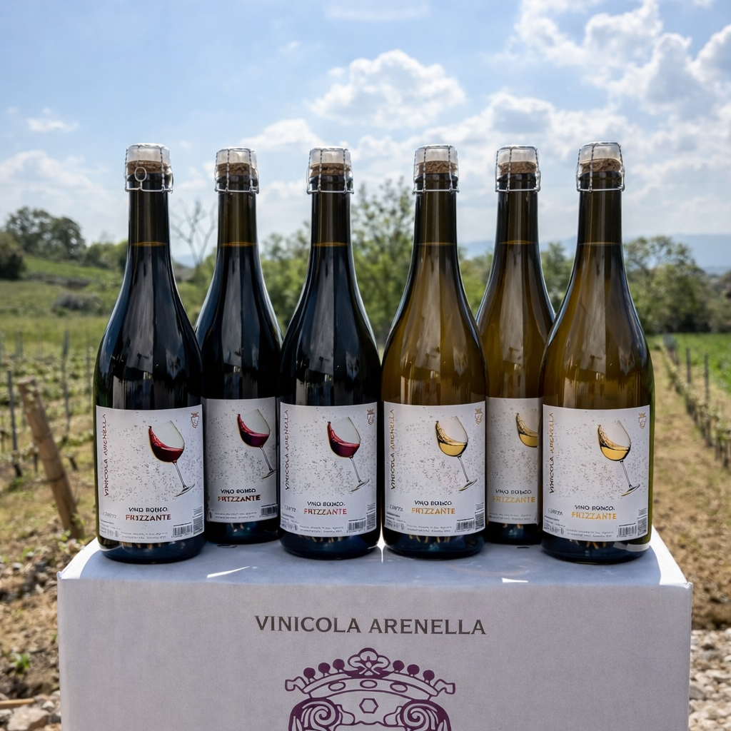 Box 6 bottiglie frizzante amabile