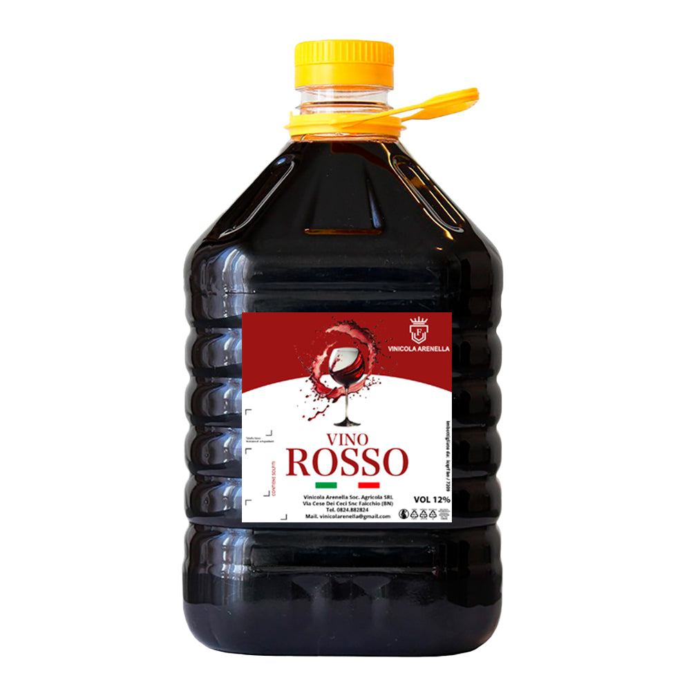 5 Litri Vino Rosso